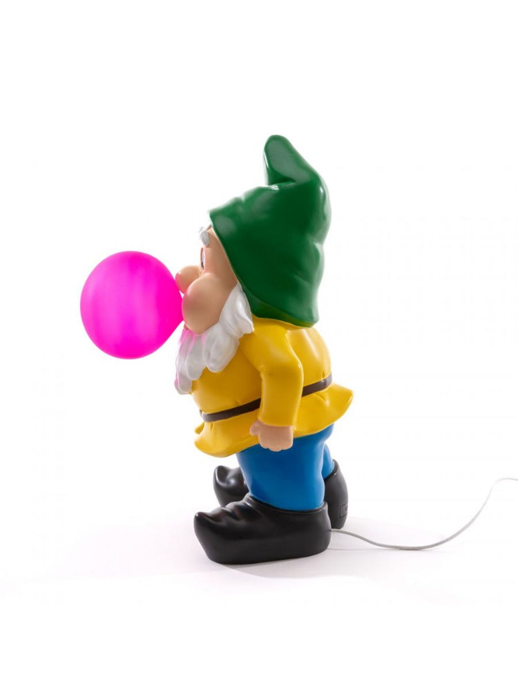 Gummy Working - Lampe nain avec bulle de chewing-gum - Seletti