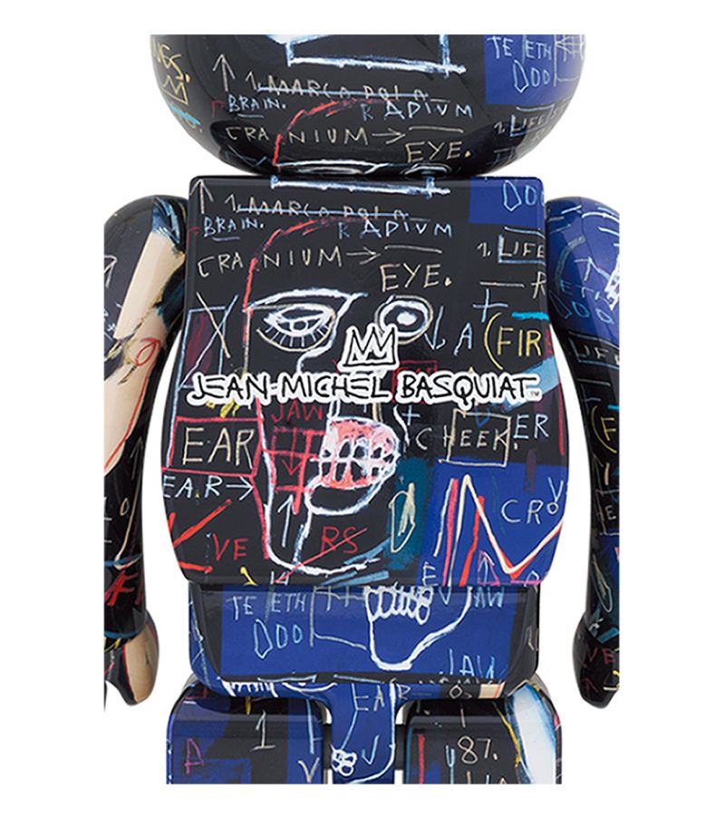 Bearbrick Jean Michel Basquiat V7 1000% par Medicom Toy