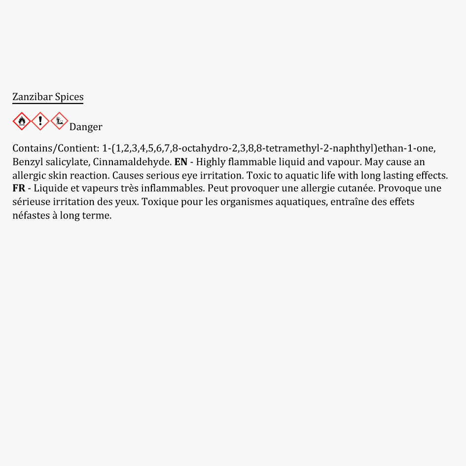 Diffuseur Zanzibar Spices