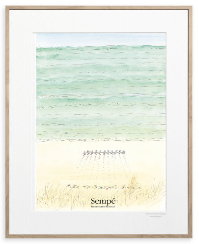 Plage - Collection Sempé