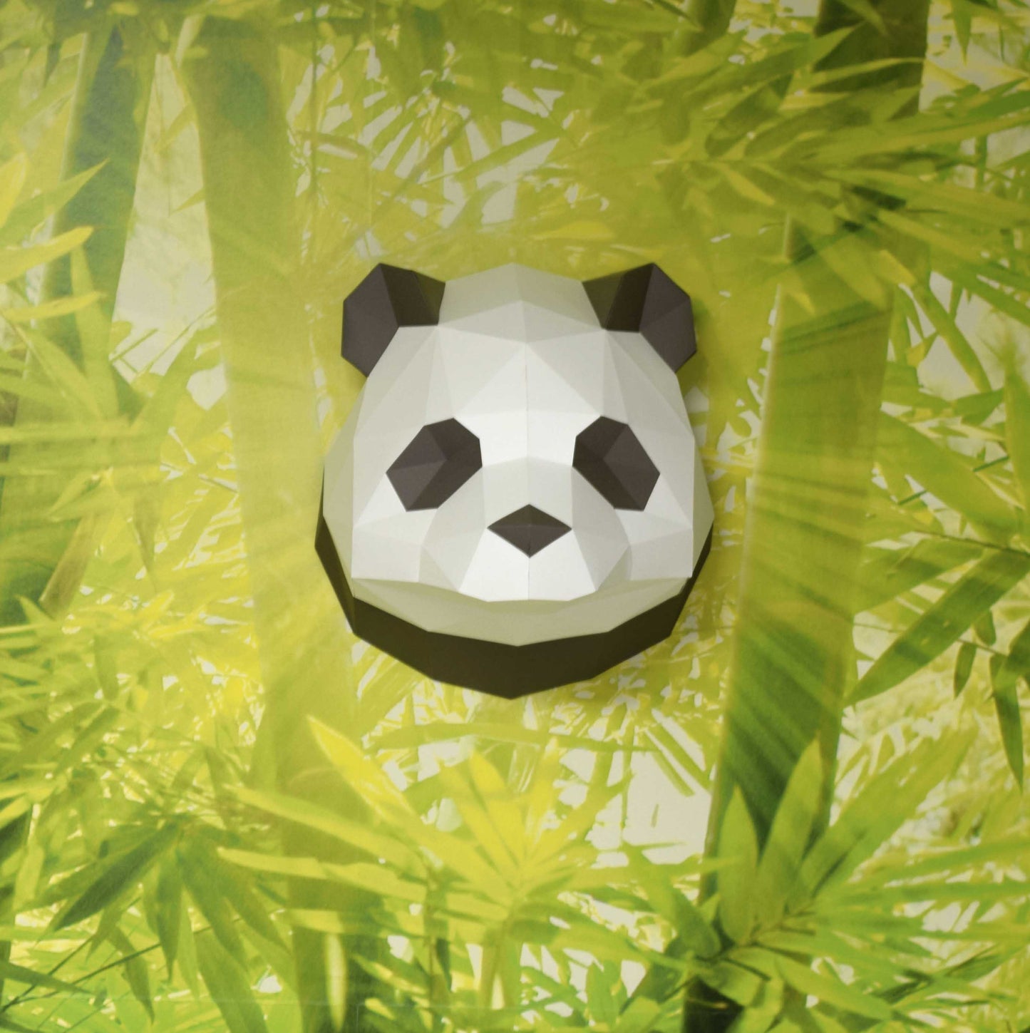 Panda - Trophée en Papier Origami