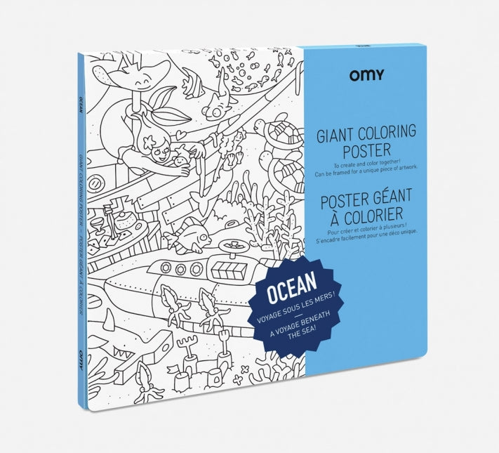 Ocean - Poster Géant à Colorier