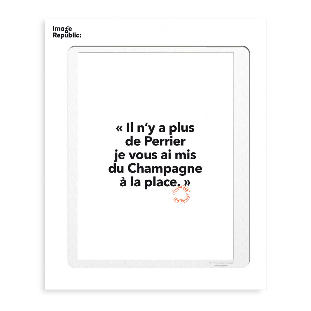 101 - Il n'y a plus de Perrier - Collection Entendu par Loïc Prigent