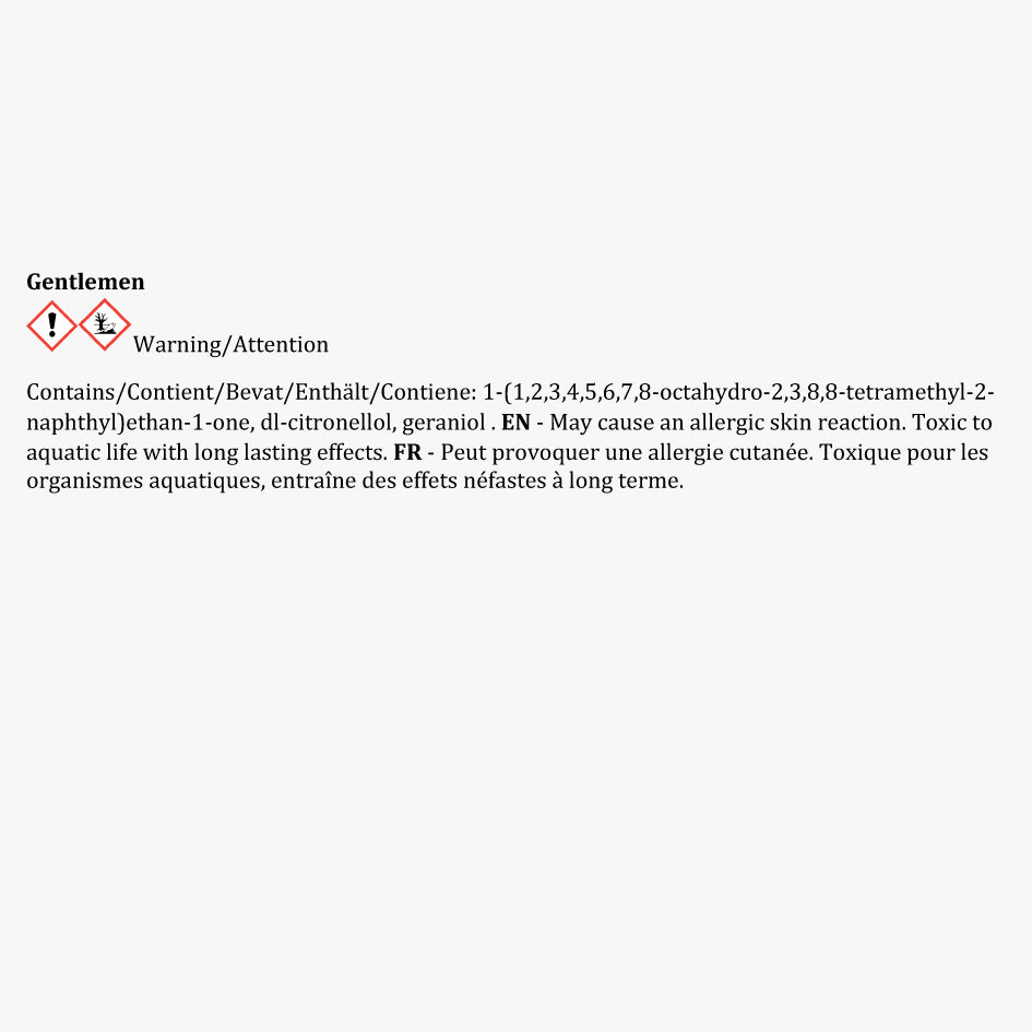 Gentlemen - Bougie Parfumée