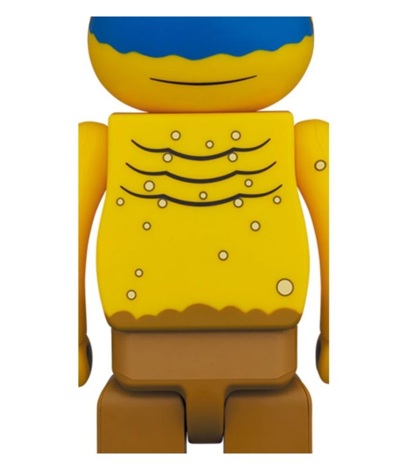Bearbrick Simpsons Cyclops - Toyz chef Wiggum Cyclope - Medicom