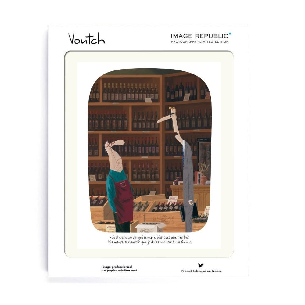 Illustration de Voutch - Caviste - Image Republic