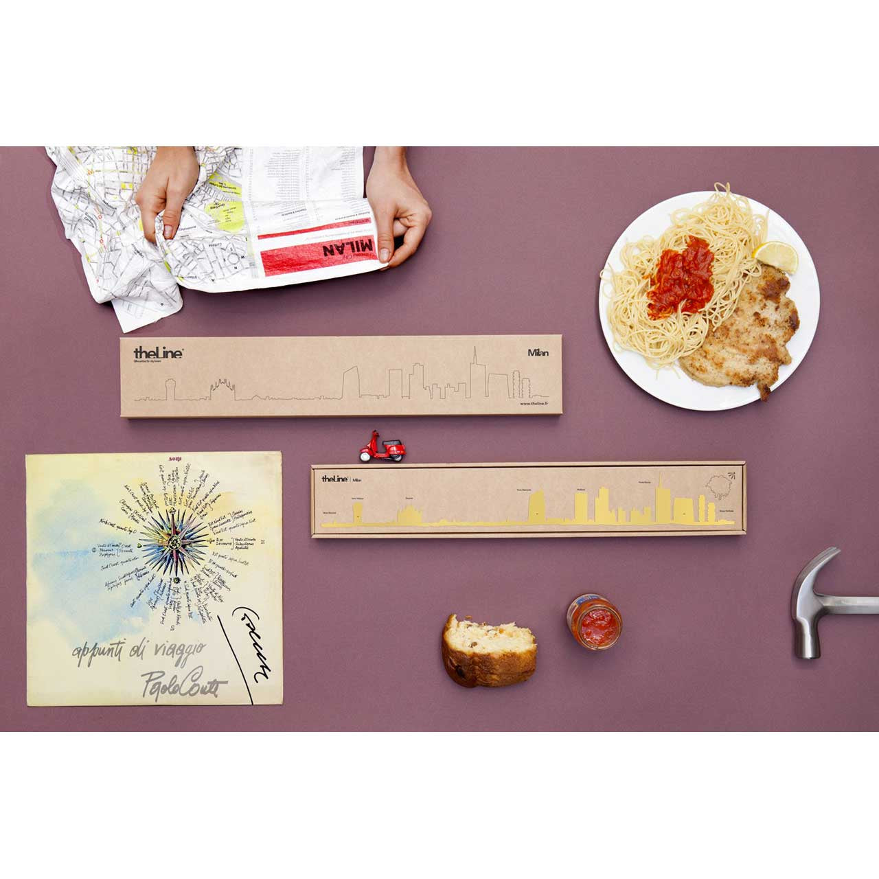 Milan - The Line Doré 50cm