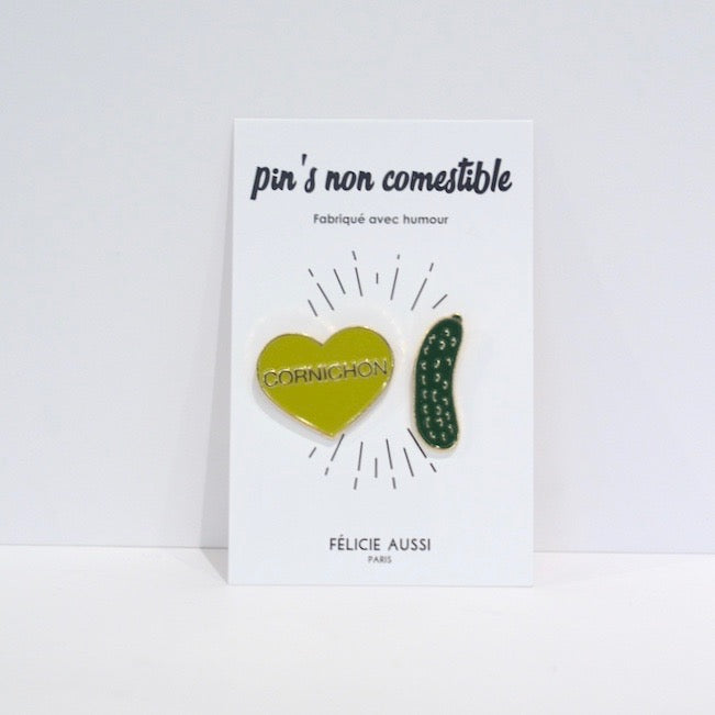 Cornichon - Duo de Pin's - Félicie Aussi