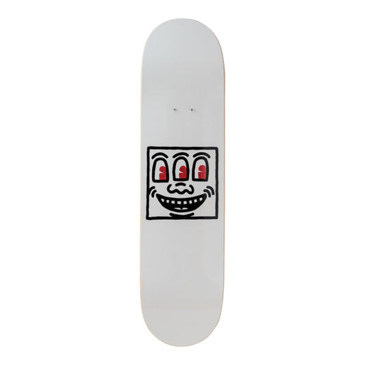 Keith Haring, planche de Skate Smile par the Skateroom