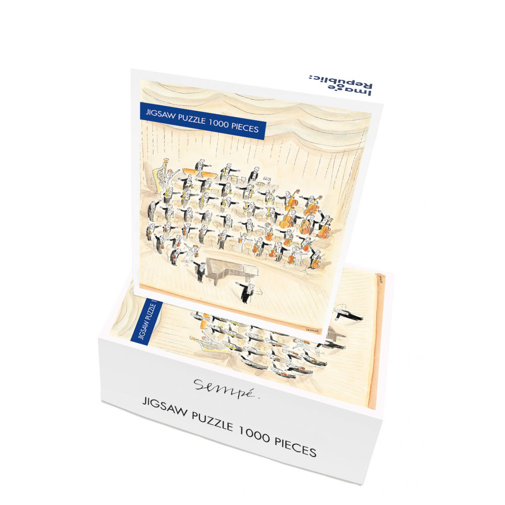 Orchestre - Puzzle 1000 pièces - Collection Sempé pour Image Republic