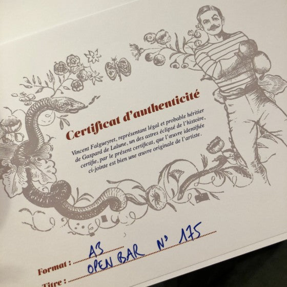 Chat Shimi - Affiche A3 - Gaspard de la Lune