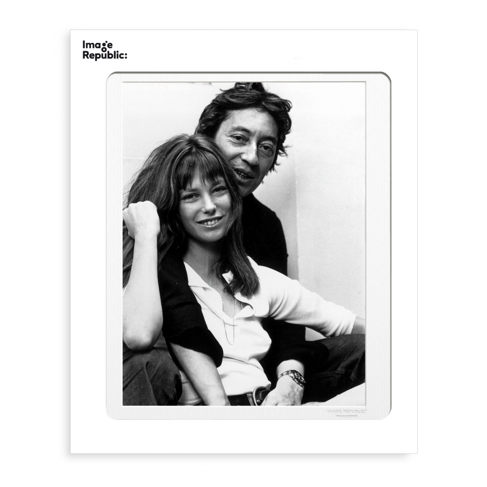 Birkin & Gainsbourg - Tirage photo sur canson - Image Republic