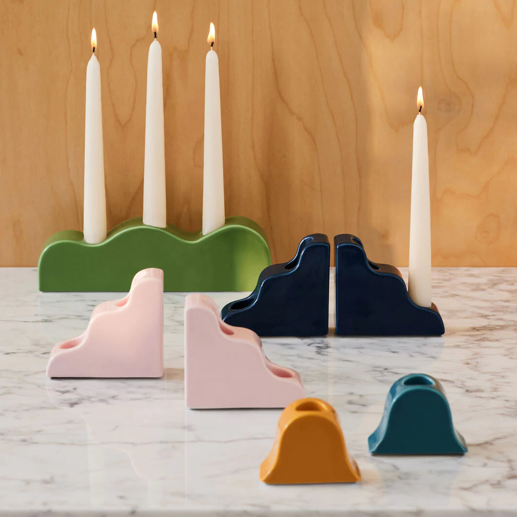 Landscape Rose - bougeoir en céramique - MoMa