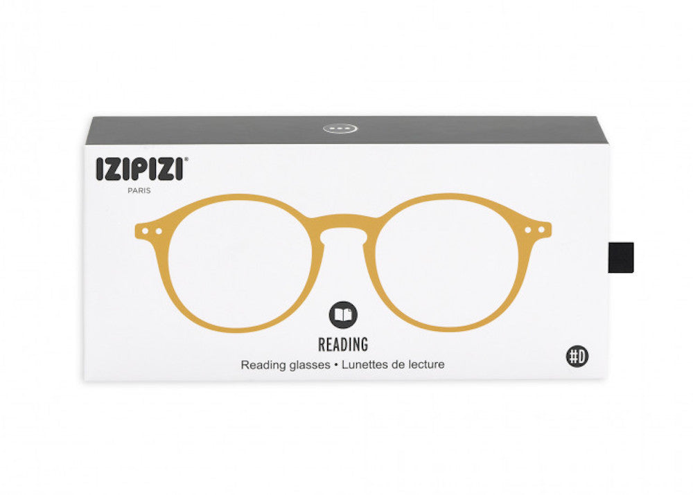 Lunettes de lecture rondes - Jaune
