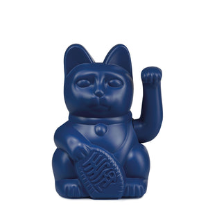 Maneki Neko Gris - Chat Porte-Bonheur
