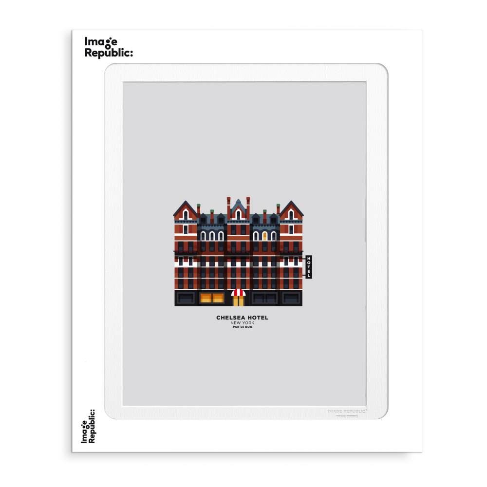 Illustration par le Duo - Hotel Chelsea NYC