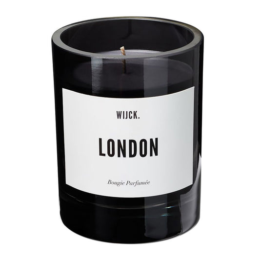 Bougie parfumée London - Cire de soja - 60h de brulage - Wijck