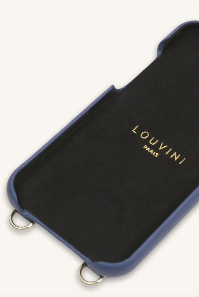 Lou Bleu - Coque etui pour Iphon 11 - Louvini Paris