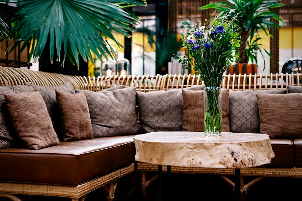 Danser - vase transparent - bouteilles de vin upcyclées - Q de Bouteille