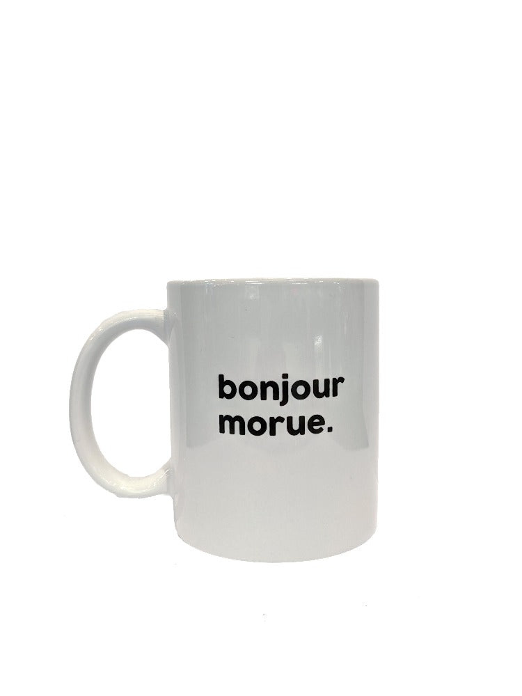 Bonjour Morue - Mug en porcelaine - Félicie Aussi