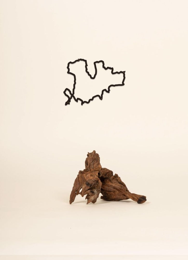 Mykonos - The Line Island - silhouette en acier - The line