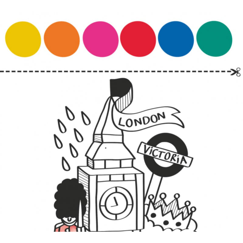 Atlas - Painting Kit - 12 illustrations à la peinture à l'eau - OMY