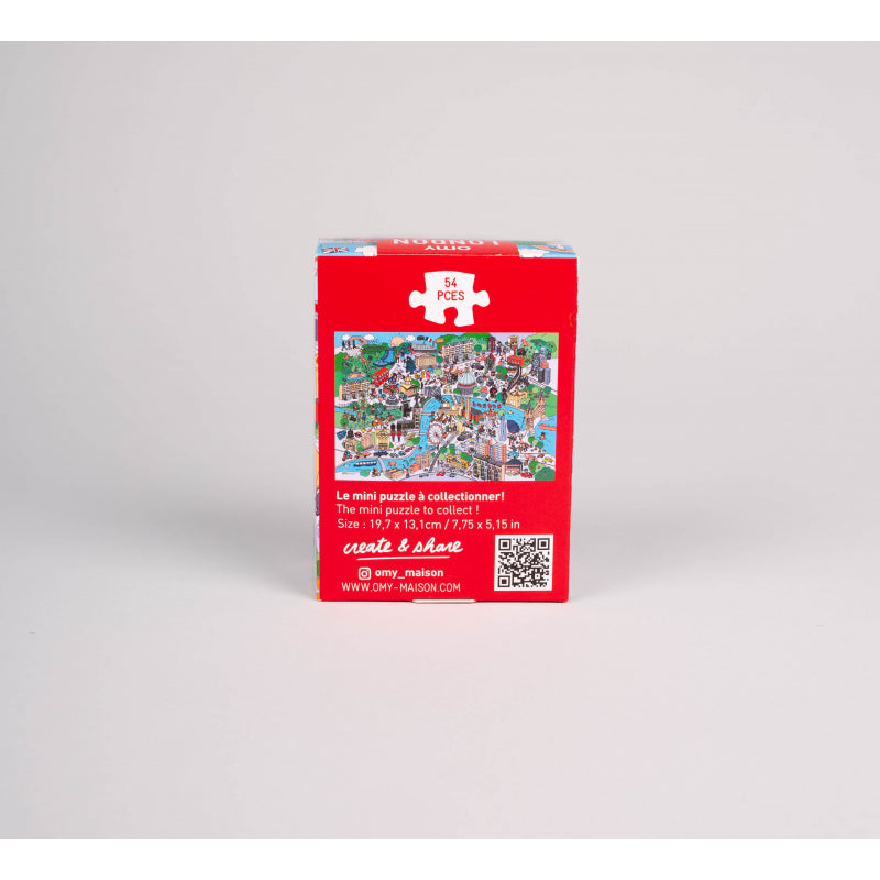 Omy - mini puzzle Londres 54 pièces