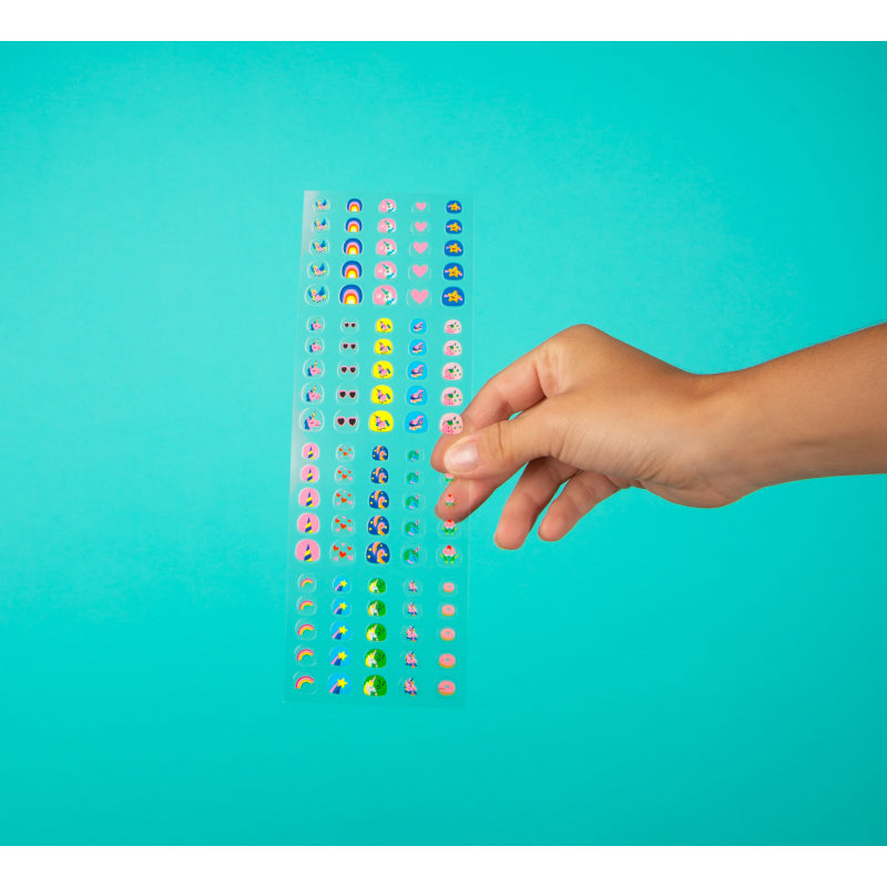 Lily - nail stickers - 200 gommettes pour ongles - OMY