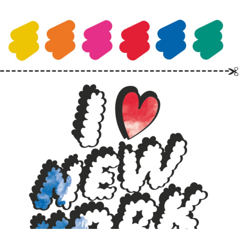 Street Art - Painting Kit - 12 illustrations à la peinture à l'eau - OMY