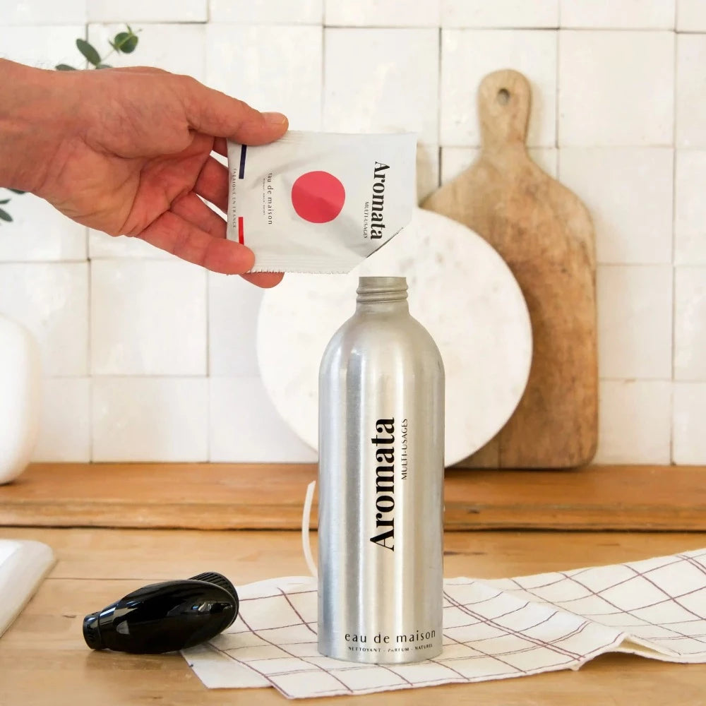 Aromata - Pack Multi-Usages - produit dégraissant rechargeable - Eau de Maison
