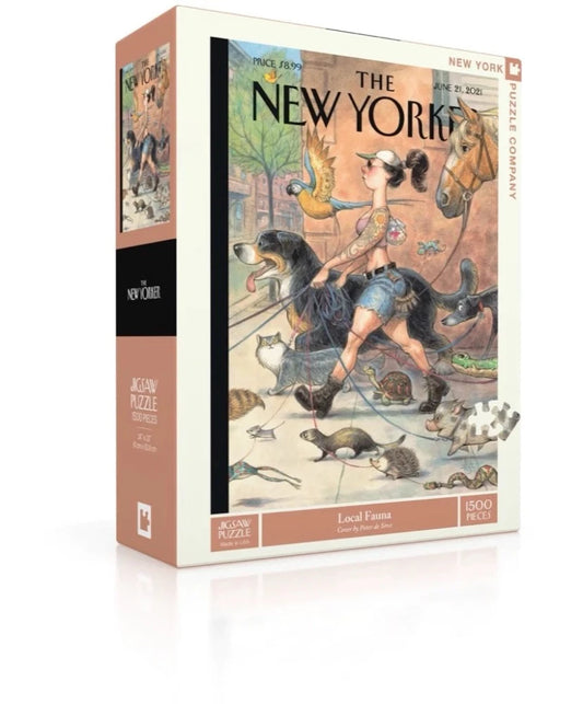 Local Fauna - Puzzle 1500 pièces The New Yorker - New York Puzzle company