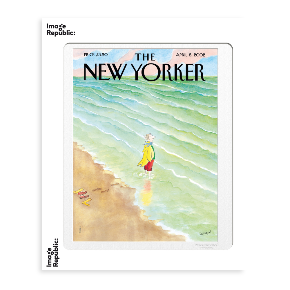 224 Sempé - Waves - Collection The New Yorker - tirage 30x40 cm - Image Republic