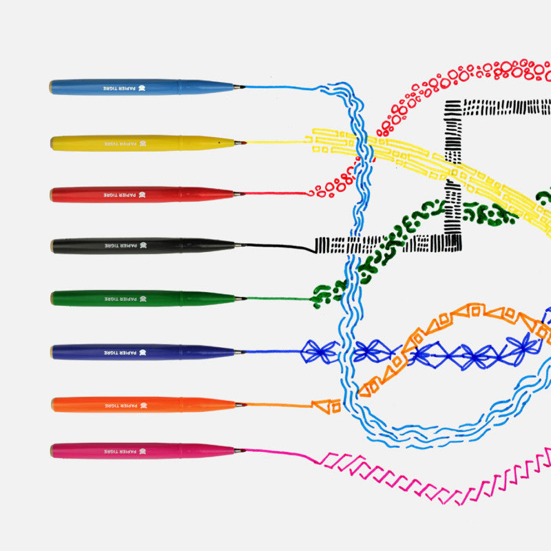 Sign Pen Jaune - feutre pour dessiner ou écrire - Papier Tigre