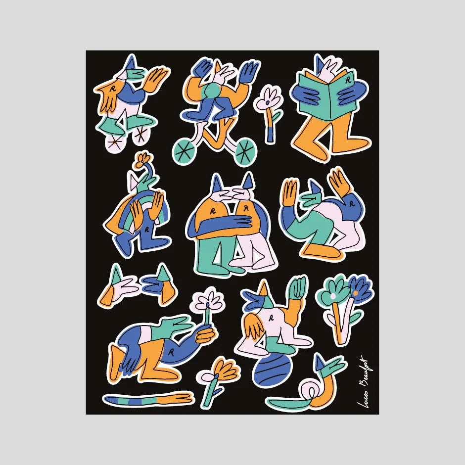 Lucas Beaufort - Stickers Réfléchissants - Rainette