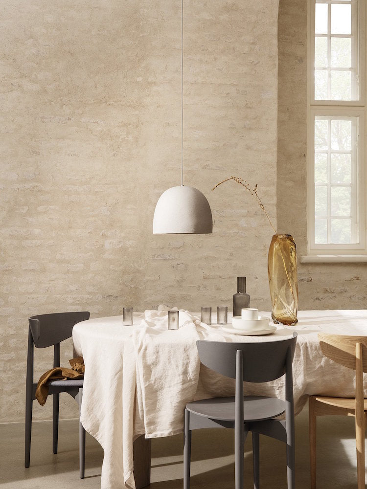 Ripple gris fumé - set de 4 verrines - Ferm Living