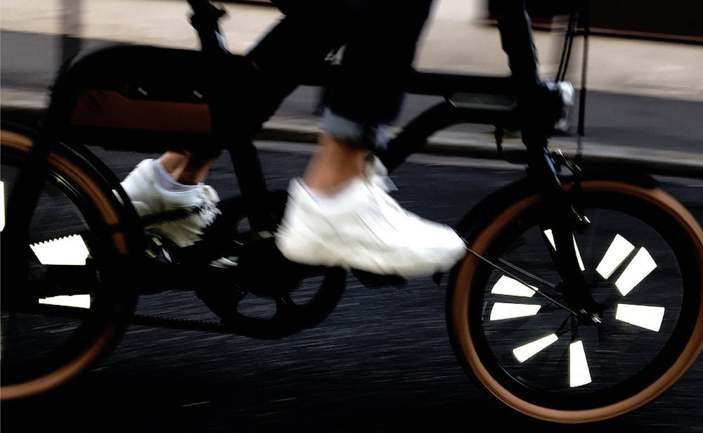 Fluo - réflecteurs pour roue de vélo - Rainette