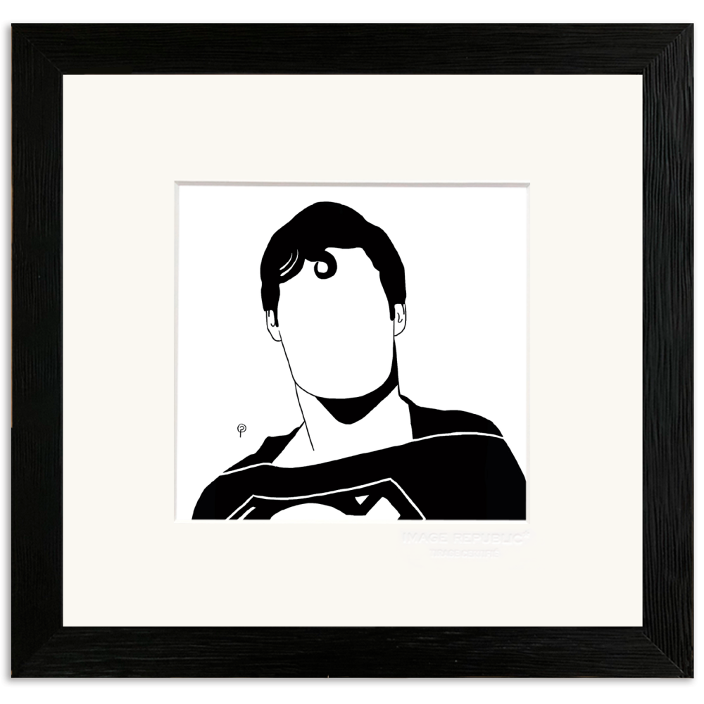 043 Superman - Collection Présence - tirage 22x22 - Image Republic