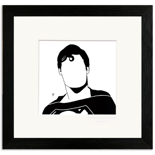 043 Superman - Collection Présence - tirage 22x22 - Image Republic