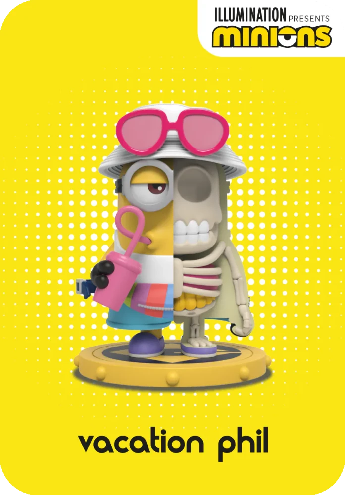 Freeny's Hidden Dissectibles Minions Série 01 - Figurine