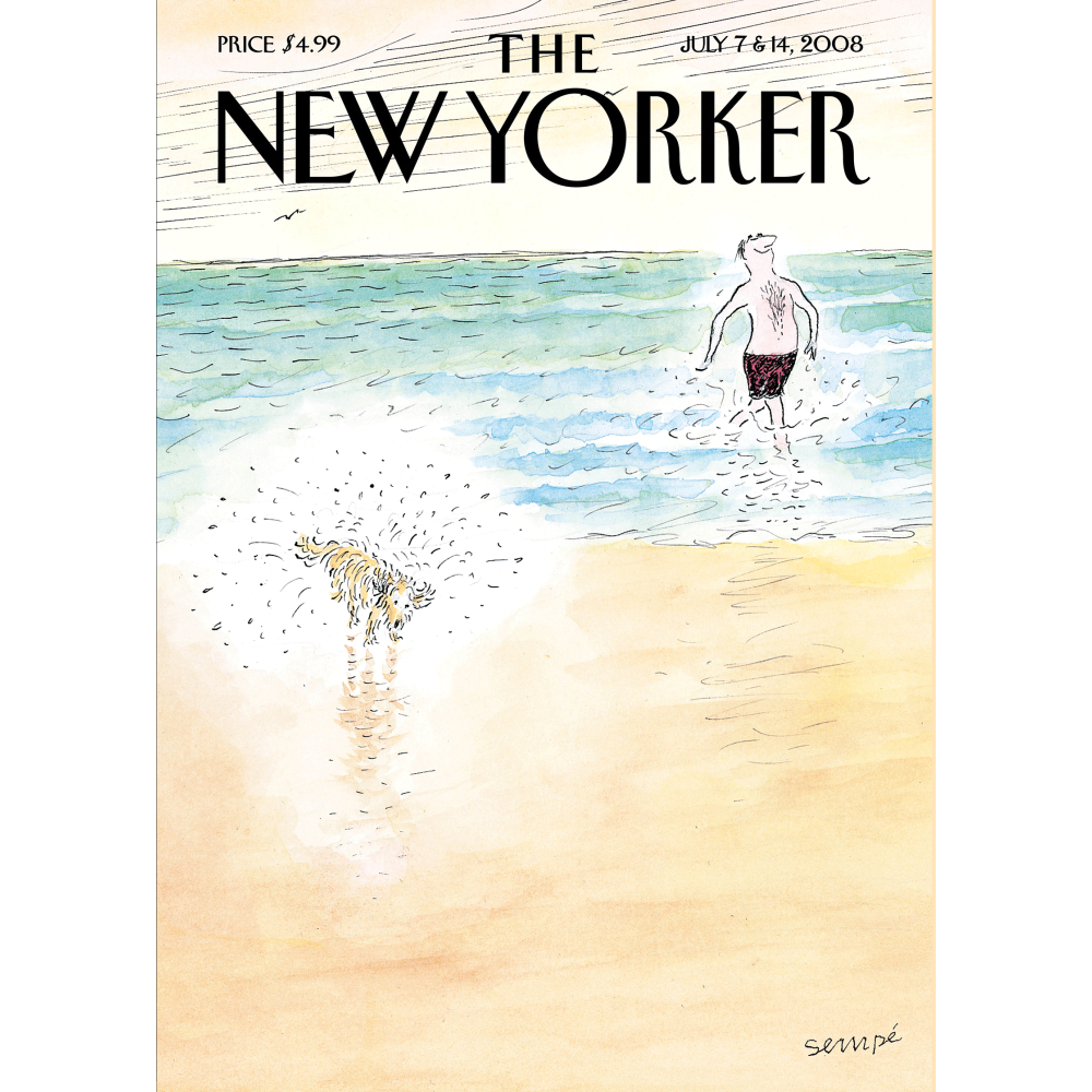 230 Sempé - First Bath - Collection The New Yorker - Image Republic