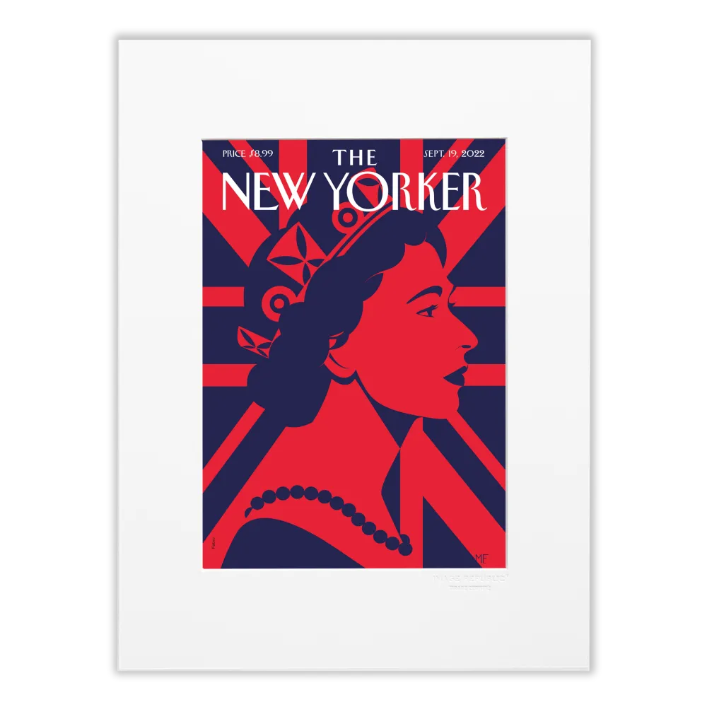 Affiche 30x40 "Figurehead" par Favre collection The New Yorker