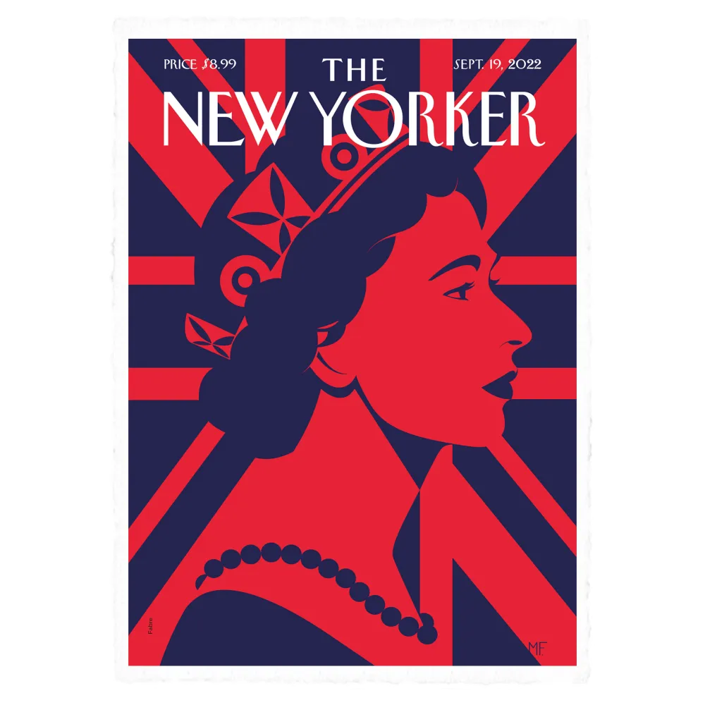 Affiche 38x56 "Figurehead" par Favre collection The New Yorker