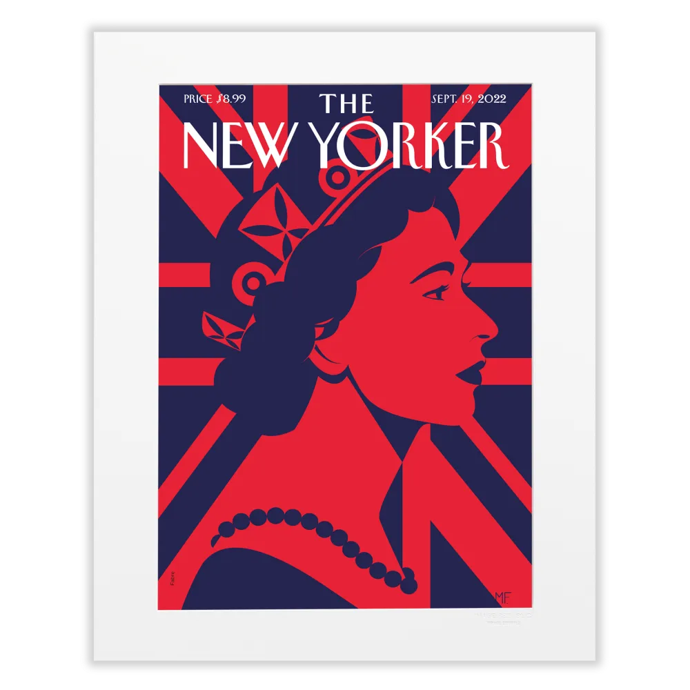 Affiche 40x50 "Figurehead" par Favre collection The New Yorker