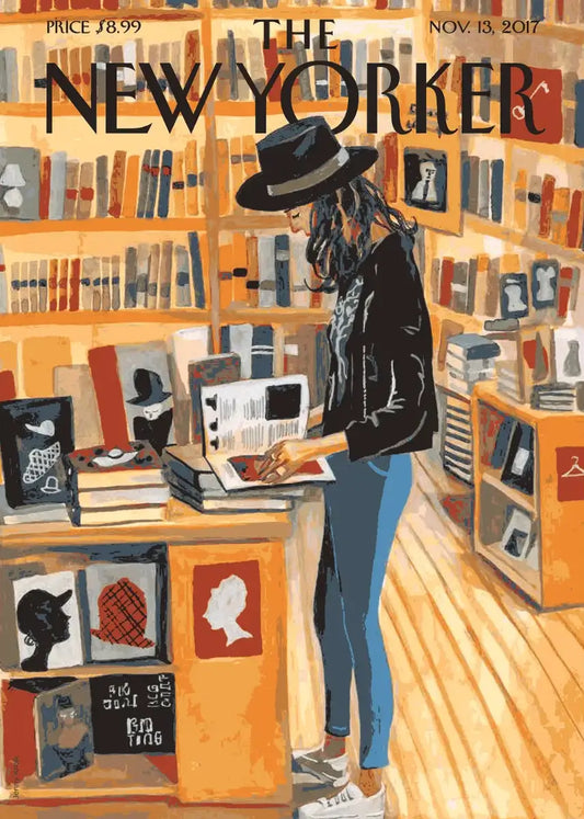 Illustration par Kroik "The Strand" pour le magazine The New Yorker"