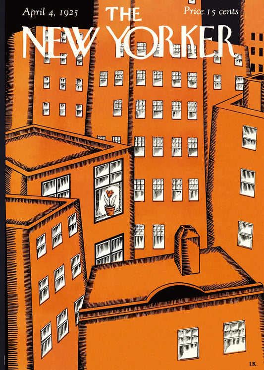 Illustration the New Yorker - Korasz - 4 Avril 1925