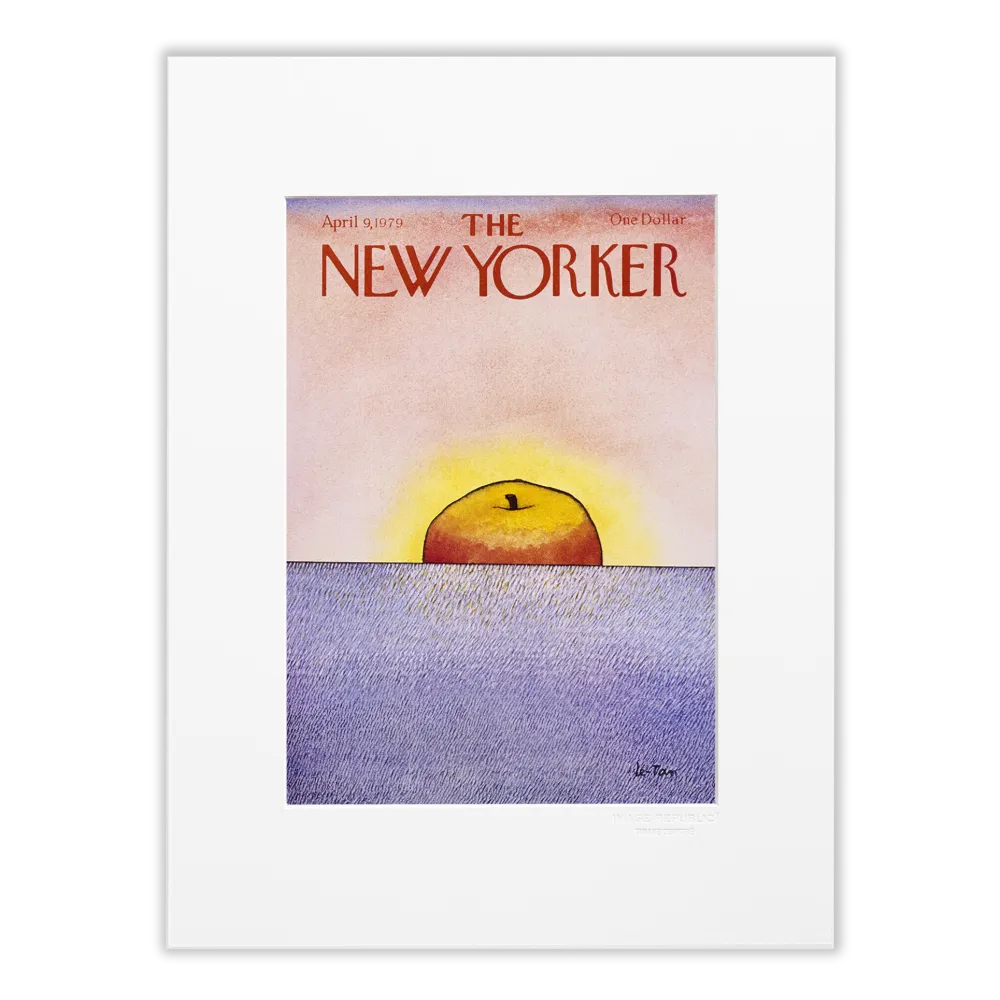 Affiche the New Yorker - Le Tan - 9 Avril 1979