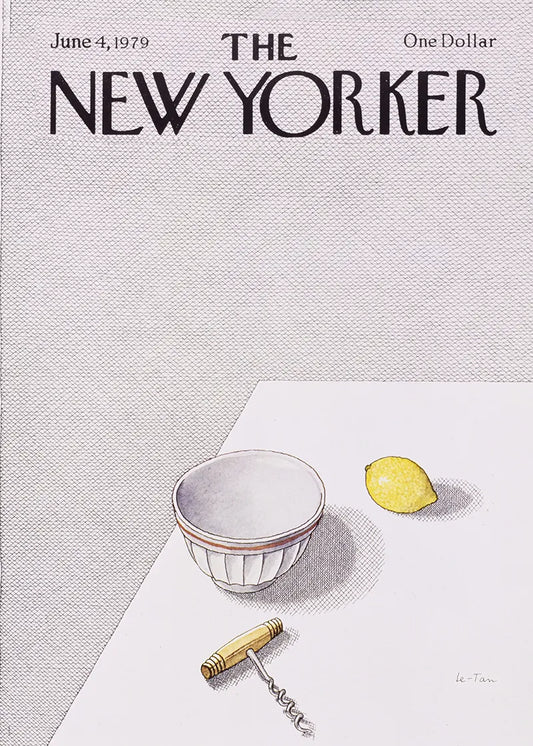 Illustration the New Yorker - Le Tan - 4 Juin 1979