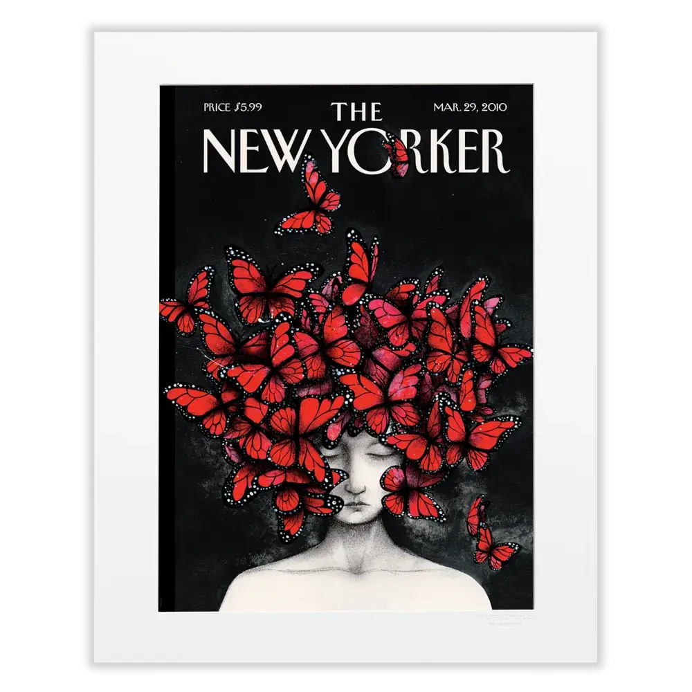 Affiche the New Yorker - Ana Juan - 29 Mars 2010