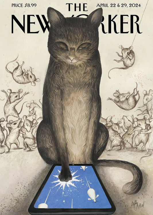 Illustration the New Yorker - Ana Juan - 22  & 29 avril 2024