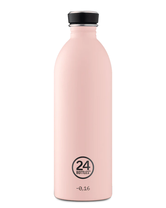 1L Urban Bottle Dusty Pink - Gourde 1L - 24Bottles